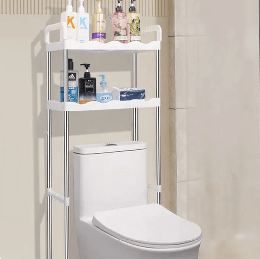 Étagère Salle de Bain 3 Niveaux: Rangement au - dessus des Toilettes - Socco
