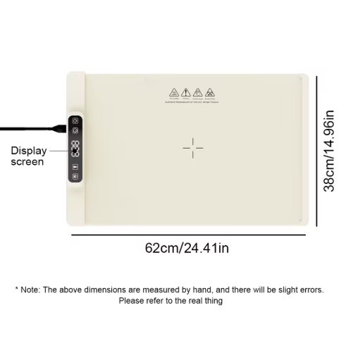 Plateau Chauffant Électrique pour Maintenir les Aliments Chauds